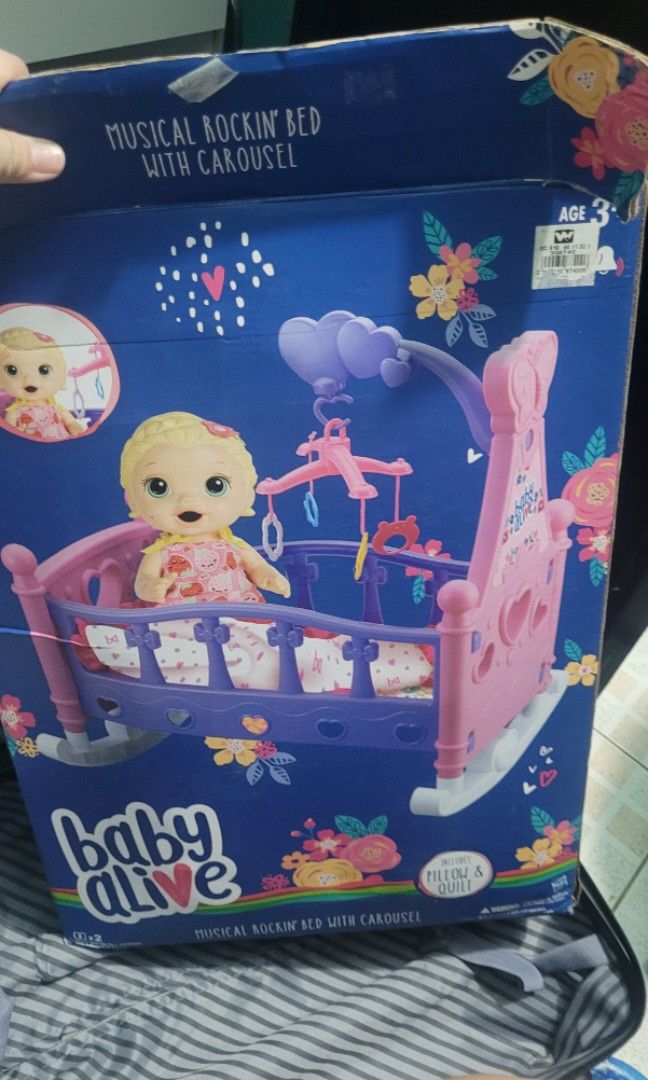 Baby alive shop bassinet