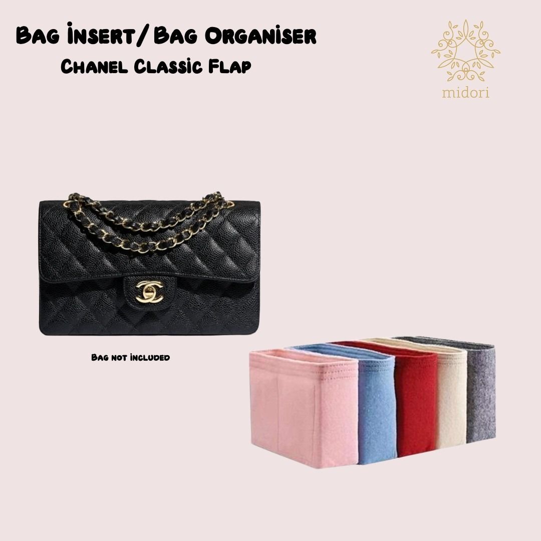Bag Insert Bag Organiser for Chanel Classic Flap Series, Luxury, Bags &  Wallets on Carousell