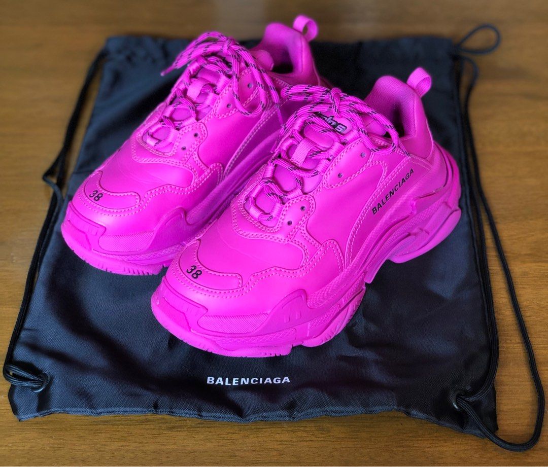 Balenciaga shoes neon pink clearance