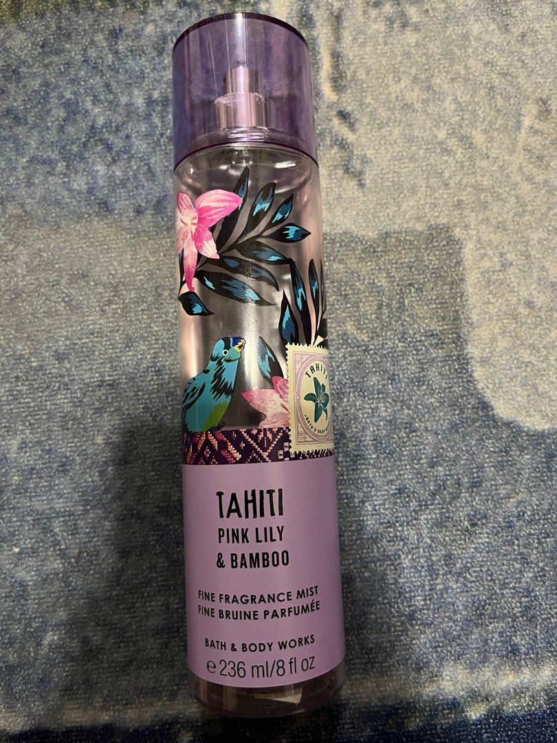 Tahiti pink lily discount and bamboo perfume
