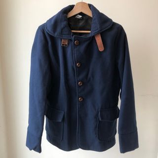 Blue Winter Outerwear Jacket