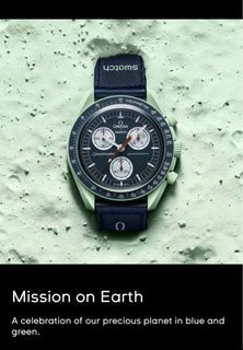 Swatch x Omega Mission to Earth