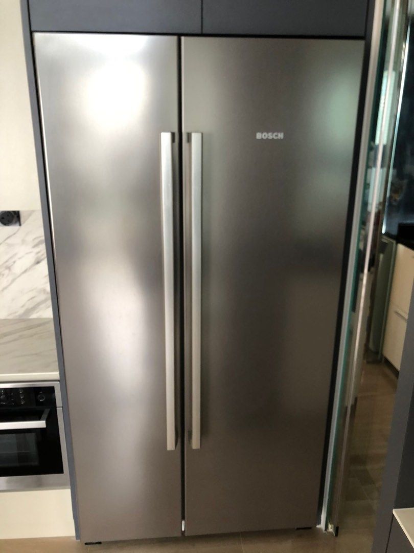 Bosch 555L side-by-side doors fridge, TV & Home Appliances, Kitchen ...