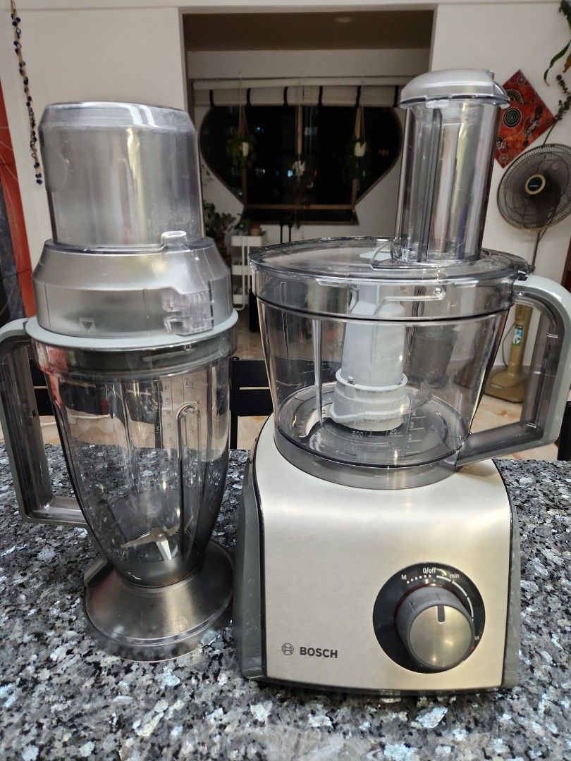 BOSCH Powerful Food Processor 1250W, TV & Home Appliances, Kitchen Appliances, Juicers, Blenders
