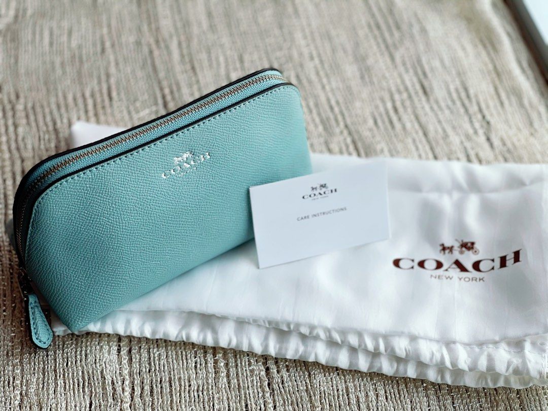 Coach small clearance cosmetic bag