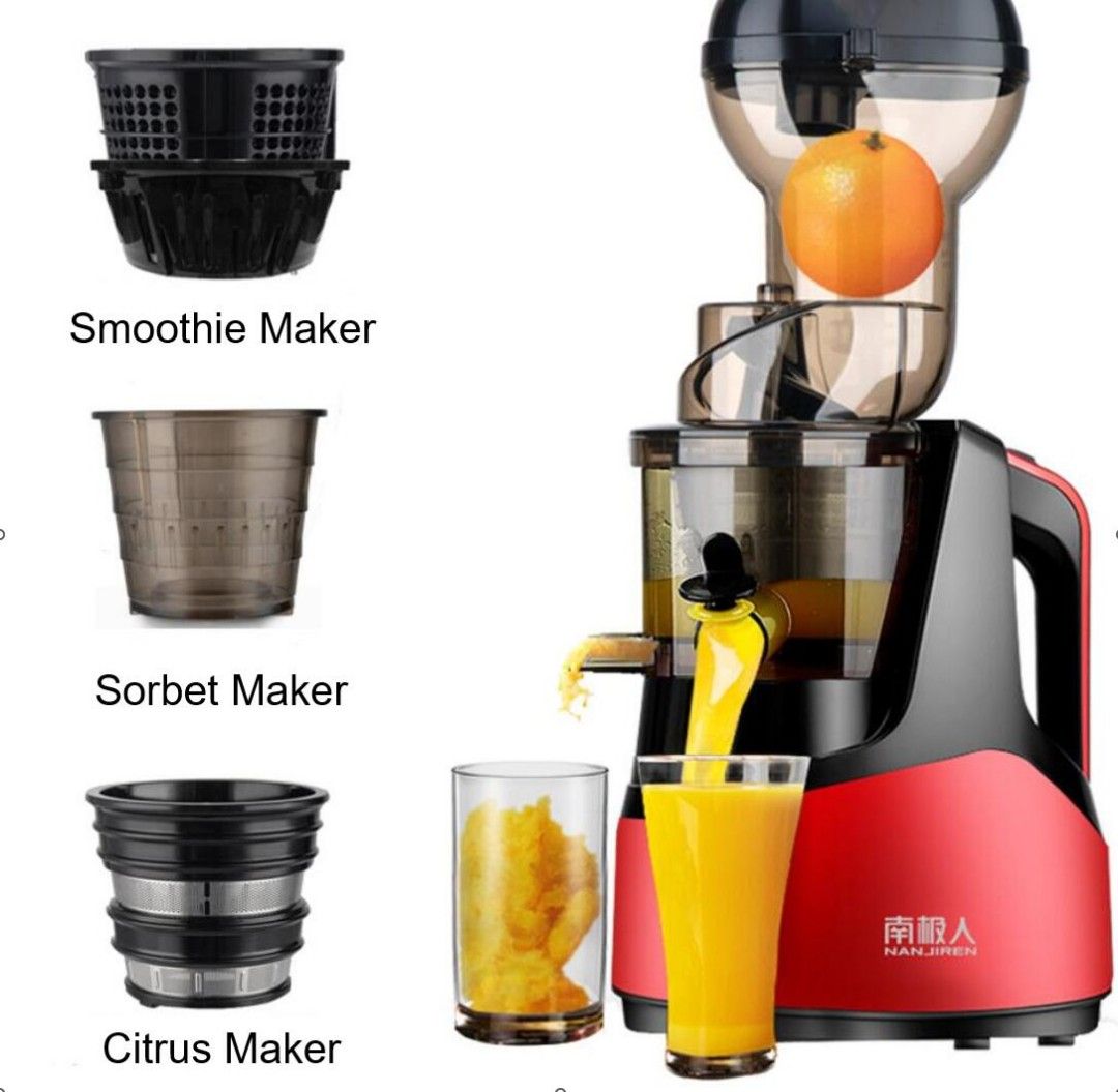Used once cold pressed slow juicer, TV & Home Appliances, Kitchen
