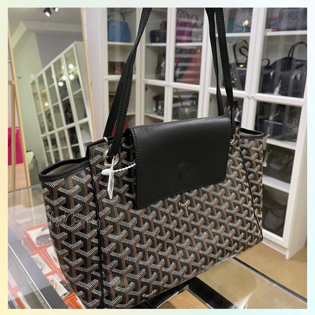 Goyard Sac Rouette PM Shoulder Bag Noir Black, Luxury, Bags & Wallets on  Carousell