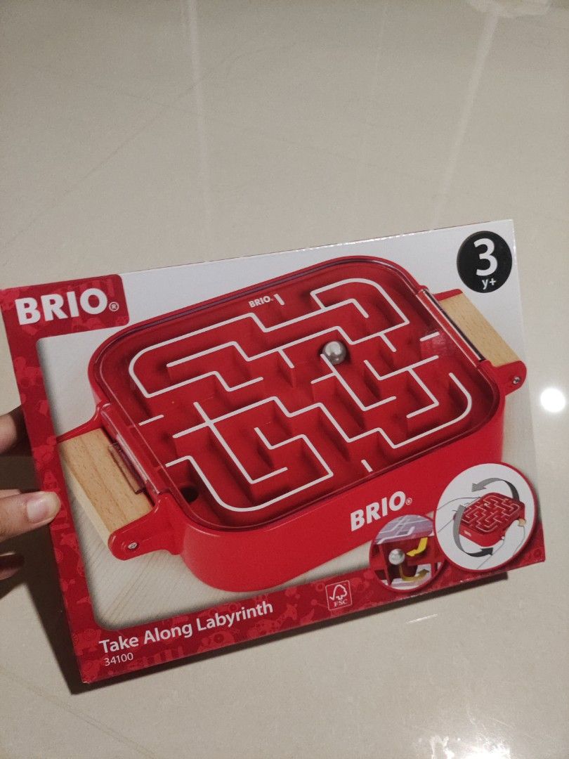 BRIO Take Along Labyrinth Toys, Hobbies & Toys, Toys & Games on Carousell