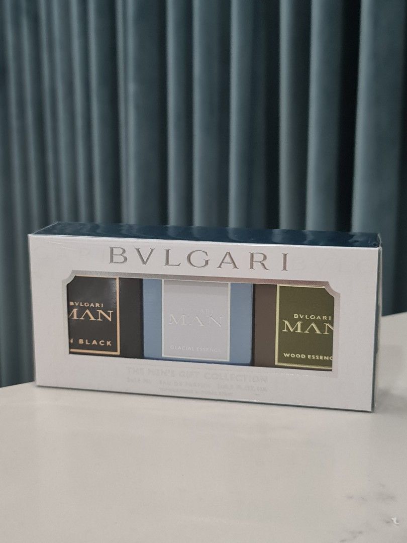 Bvlgari The Men's Gift Collection Mini Set 3 x 15ml