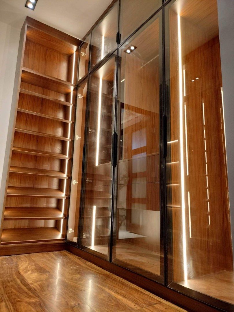 Cabinet walk in closet wardrobe kitchen maker (Category: Home Improvement Tools & Accessories) located in San Juan City. Submitted by projectvanity (Listing ID 1202587142, Image 2). Description: Cabinet maker Choice of duco finish Laminate HPL finish Glass and mirror We can do ocular Posted pic are actual pic from previous clients not grabbed photos .