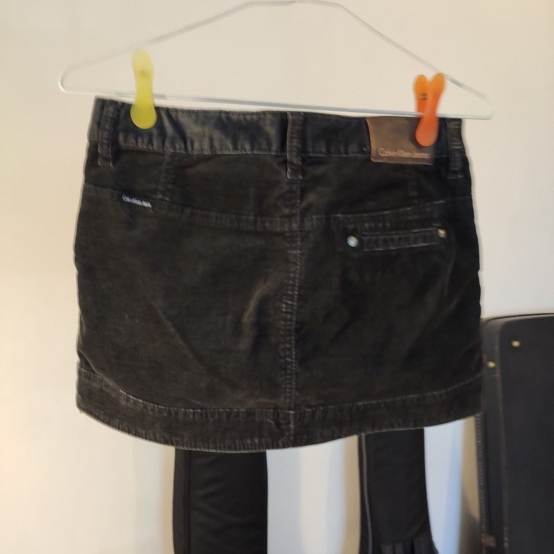 Calvin klein jeans corduroy mini skirt new arrivals