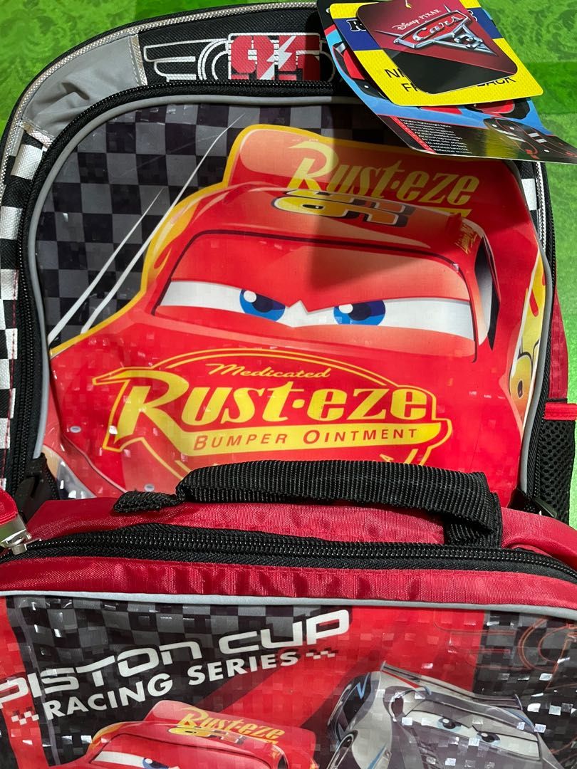 Cars Rusteze Character Mc Queen Backpack, Men's Fashion, Bags ...