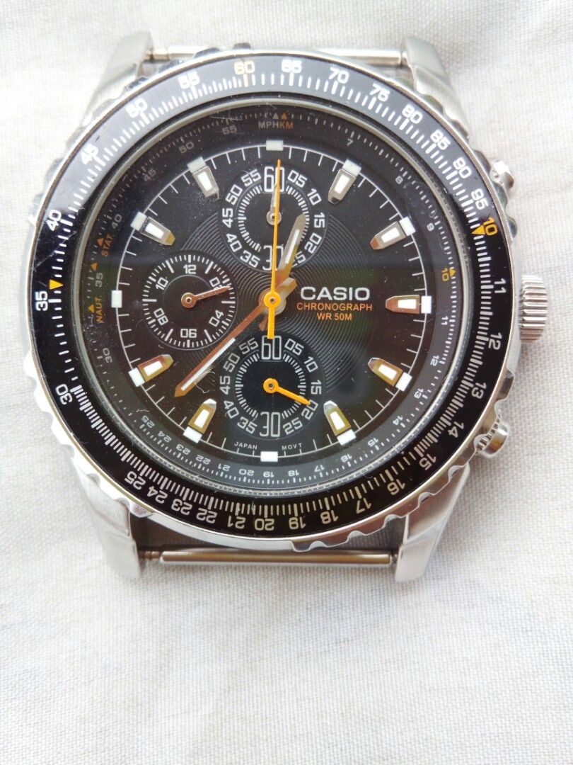 Casio Chrono Quartz Watch, Men's Fashion, Watches & Accessories ...