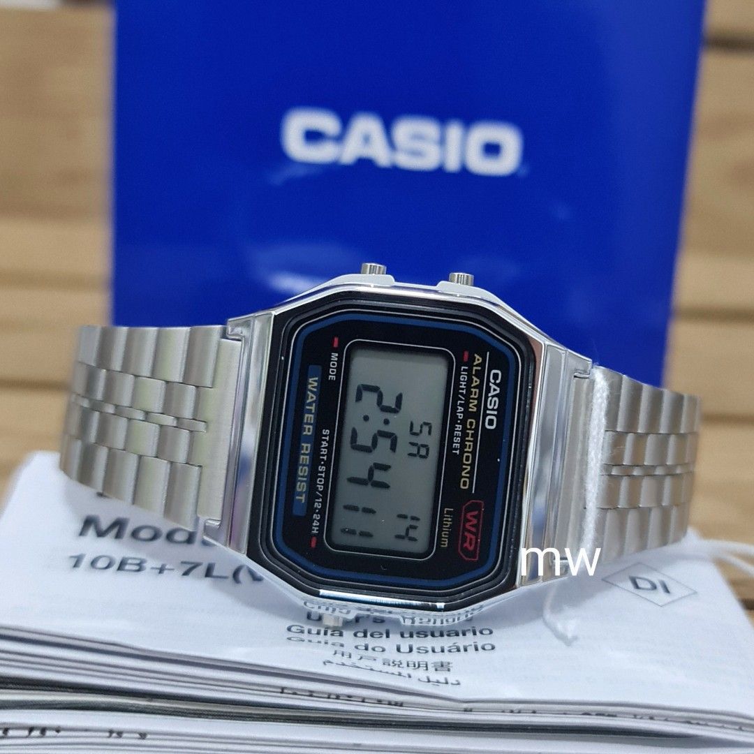 Casio a159 silver top