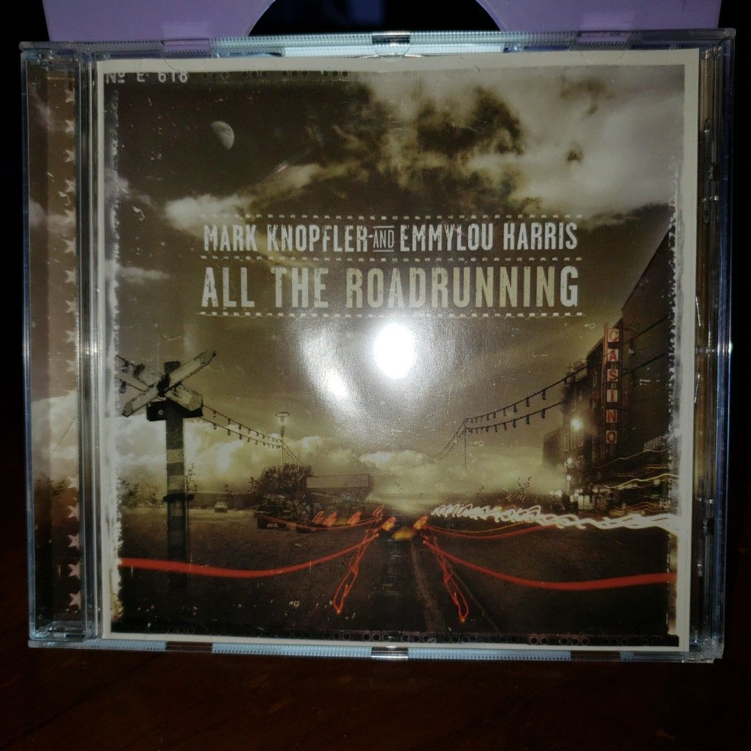 CD MARK KNOPFLER & Emmylou Harris All The Roadrunning, Hobbies & Toys