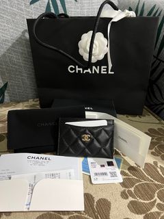 Chanel card holder