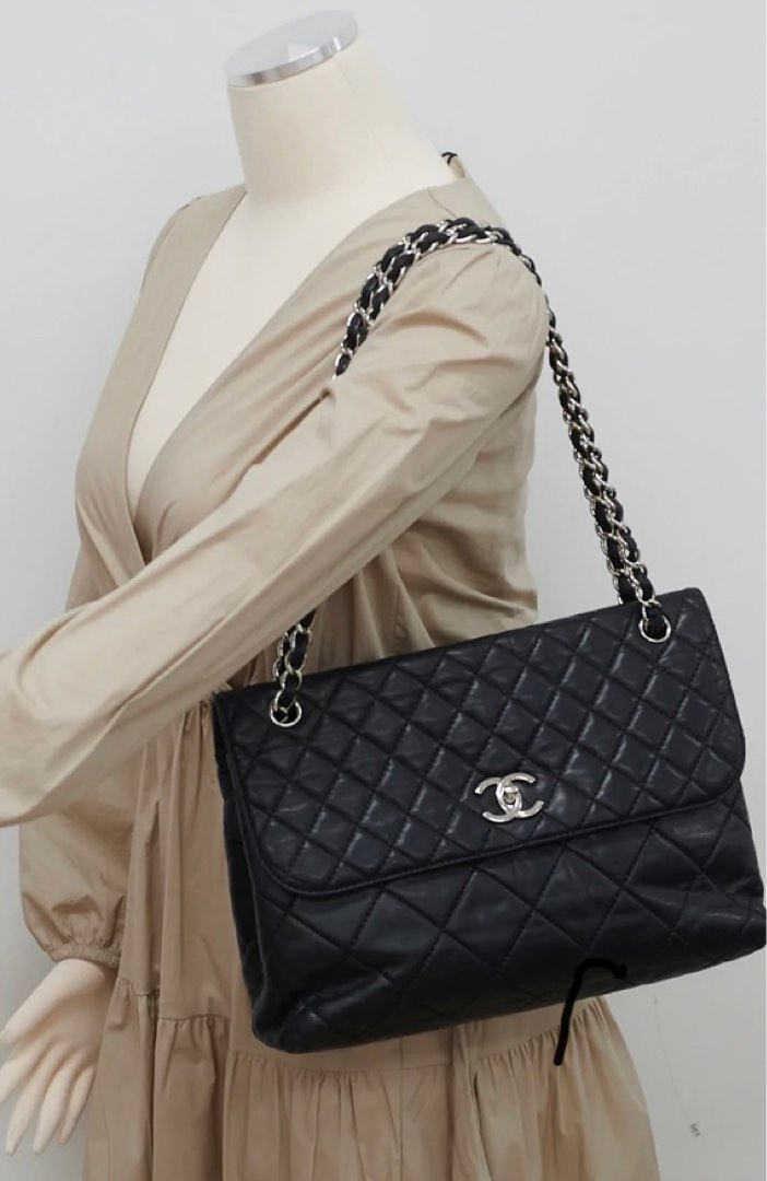 Chanel In Business Flap Bag Maxi Luxury Bags Wallets on Carousell