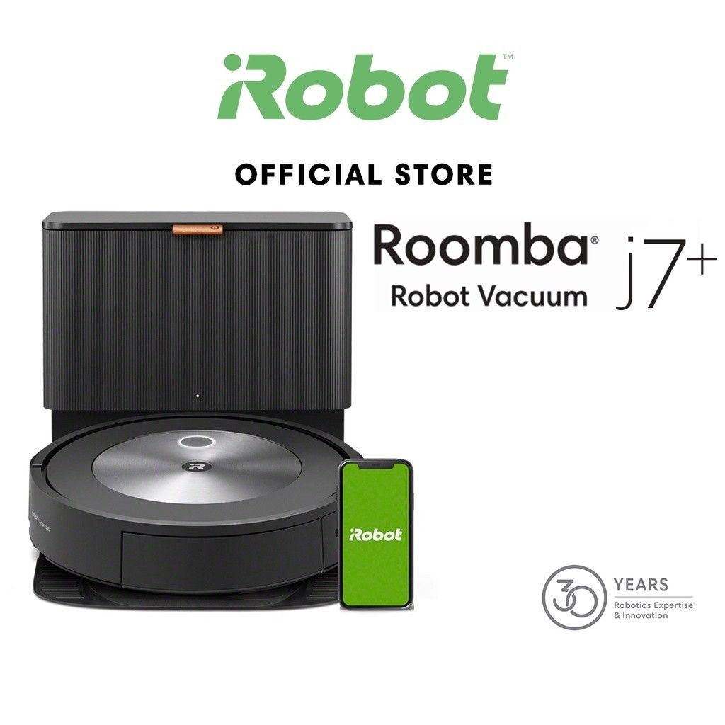 Roomba® j7+ Self-Emptying Robot Vacuum Cleaner, iRobot®