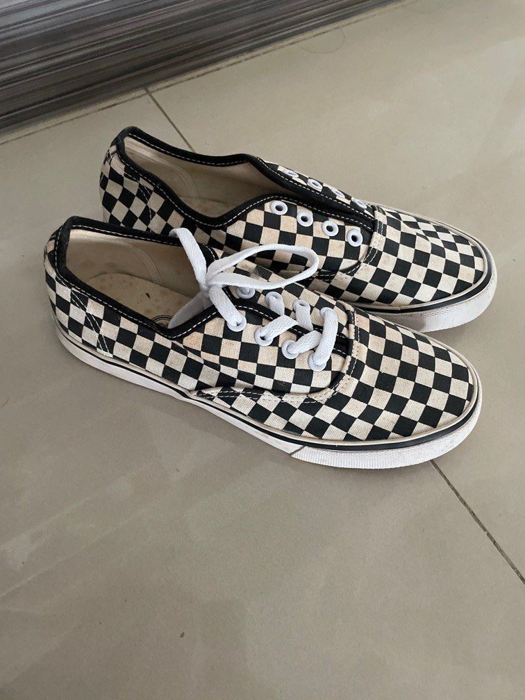 Checkered shoes clearance