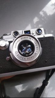 Chiyoko Super Rokkor (Minolta) 45mm f/2.8 LTM M39 lens vintage