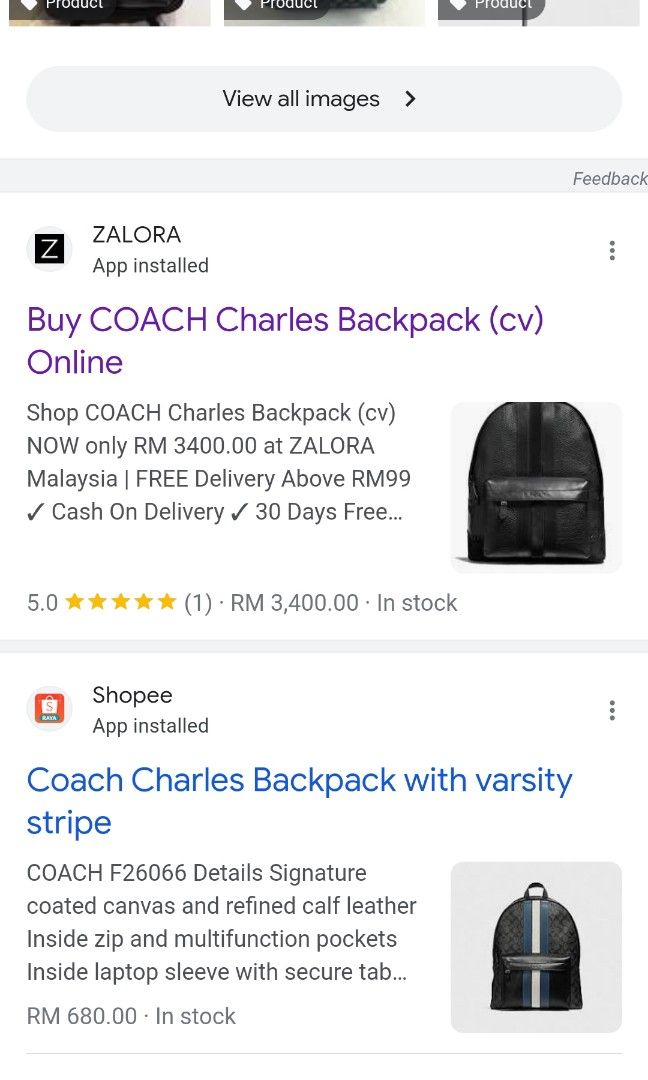 Buy Coach Men's Bags Online @ ZALORA Malaysia