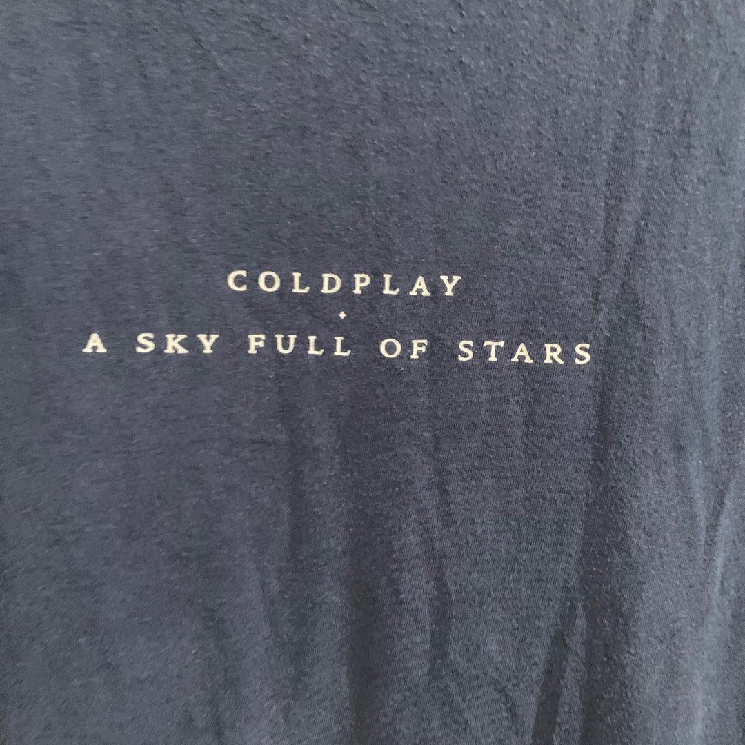 Coldplay Merchandise, Men's Fashion, Tops & Sets, Tshirts & Polo Shirts ...