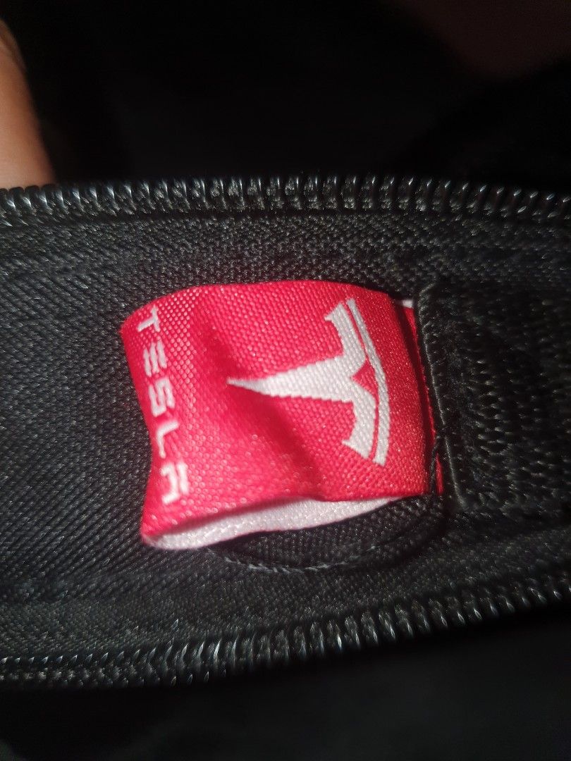 Collectors Item TESLA Utility Bag (Category: Backpacks) located in Quezon City. Submitted by ppaya (Listing ID 1202690826, Image 1). Description: one of a kind. round shape. two compartments with separate zippers. case ito ng Tesla steering wheel (after-market) steering sheel. para sa collectors ng unique items, iregalo mo sa man who has everything... yun TESLA PLAID sa next pasko na :) :) 2000 only..