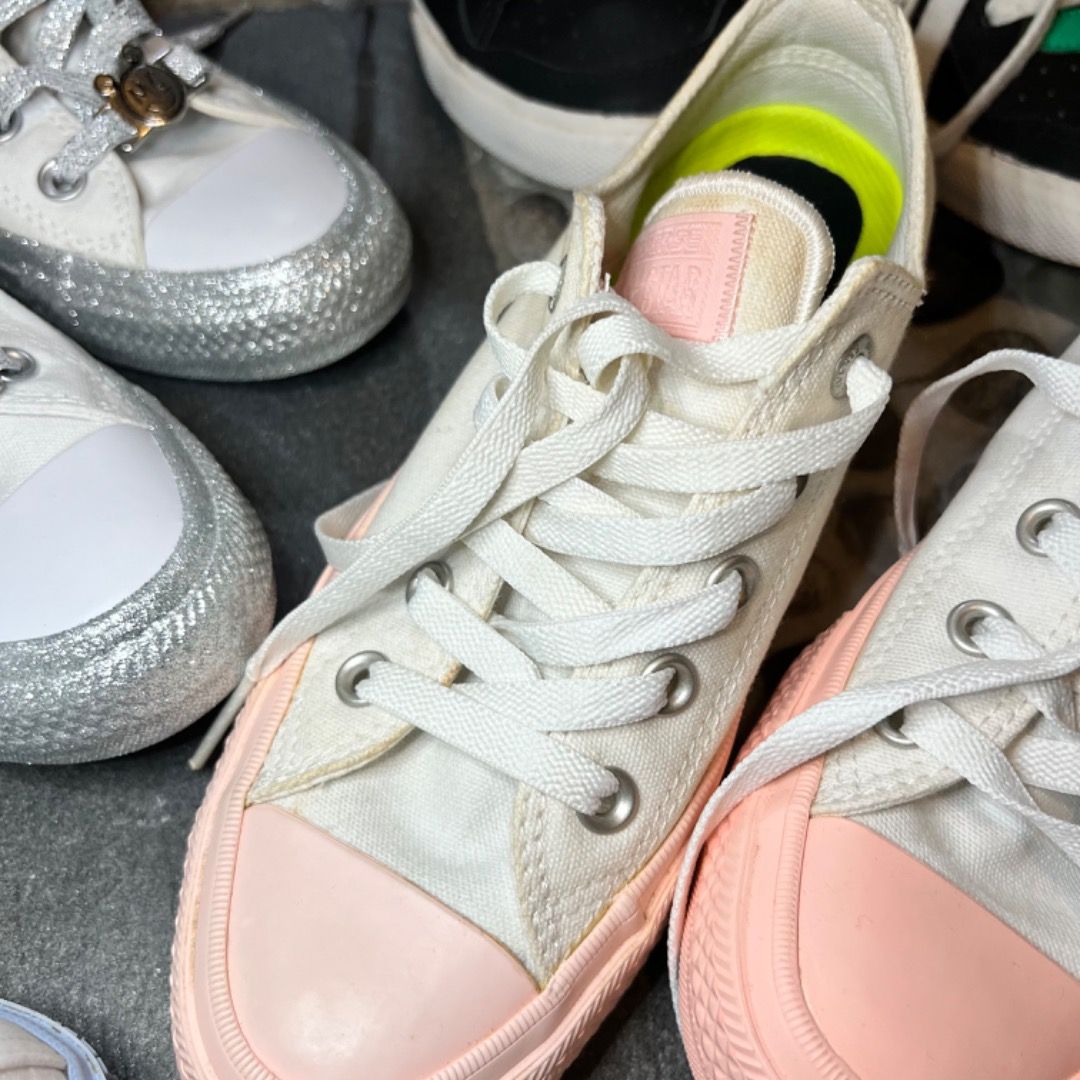 35 EACH Converse Adidas Assort Sneakers Heels Loafers Canvas Shoes UK 3 3.5 35 36 36.5 From