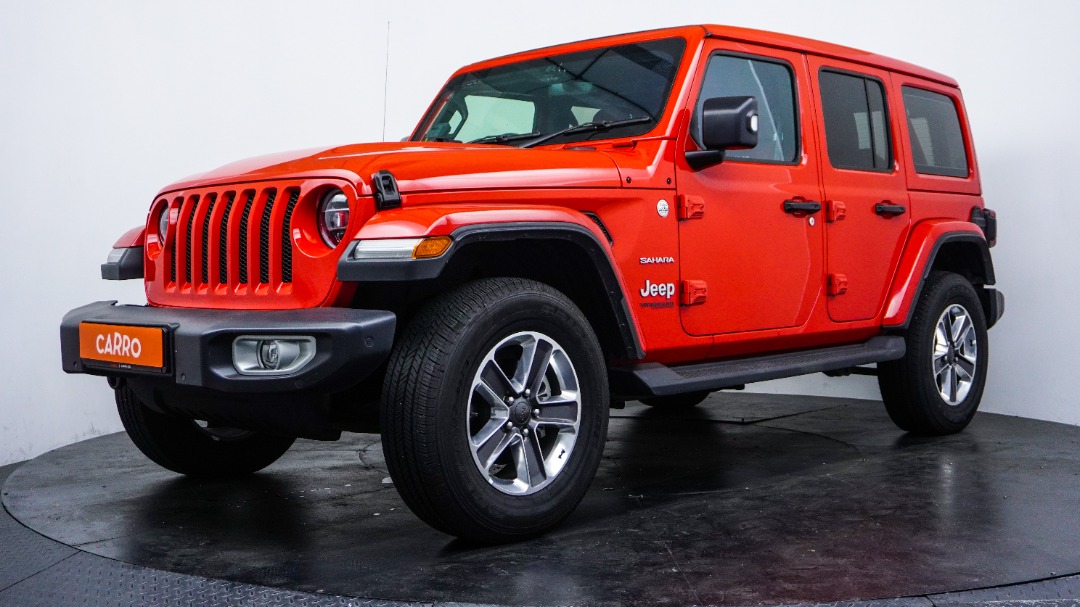 Daily Rental Jeep Wrangler Unlimited Sahara, Cars, Car Rental on Carousell
