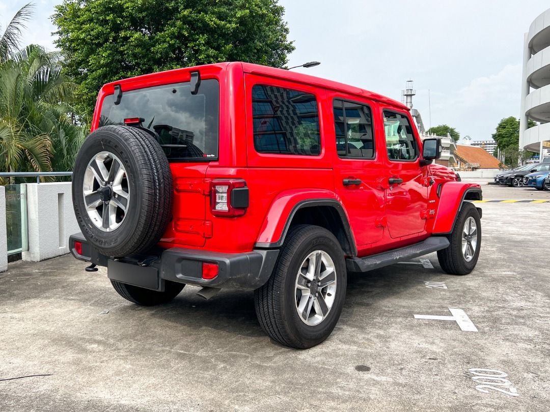Daily Rental Jeep Wrangler Unlimited Sahara, Cars, Car Rental on Carousell
