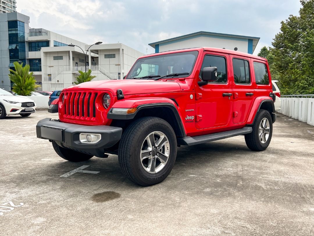 Daily Rental Jeep Wrangler Unlimited Sahara, Cars, Car Rental on Carousell
