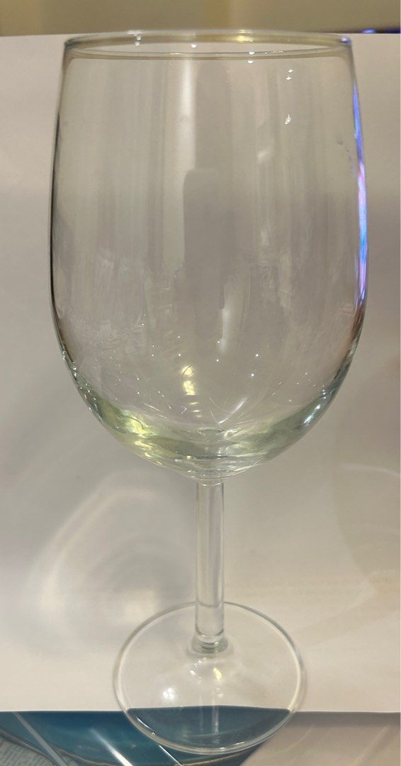 Daiso red wine glasses, Furniture & Home Living, Kitchenware