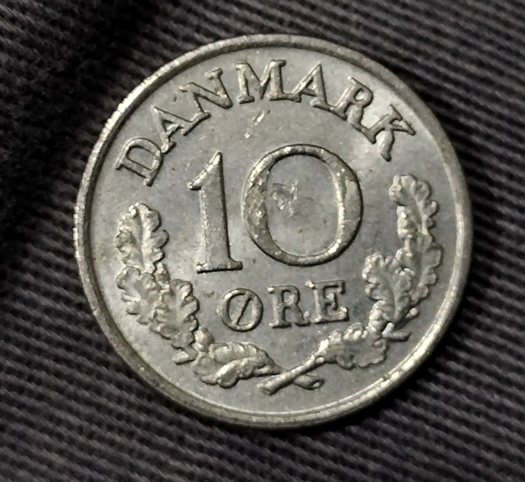 DANMARK 10 ORE 1967, Hobbies & Toys, Memorabilia & Collectibles ...
