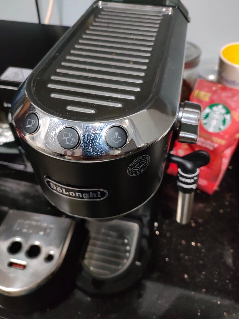 DeLonghi Espresso Coffee Maker EC685 BLACK, TV & Home Appliances