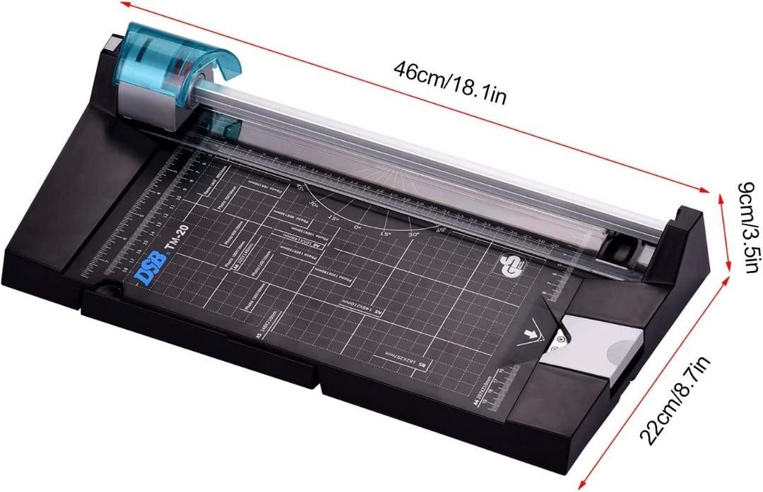 DSB 5 in 1 Multifunctional Paper Cutter A4 Straight Paper Photo Cutter ...