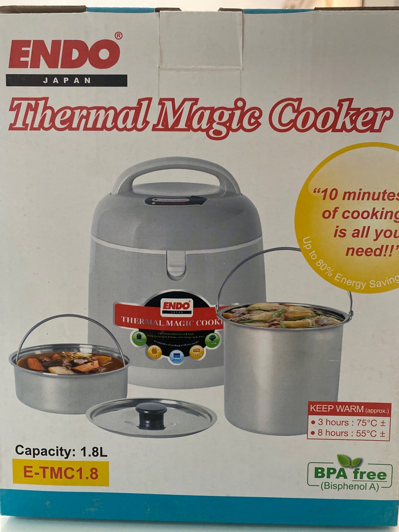 Endo Thermal Magic Cooker, TV & Home Appliances, Kitchen Appliances