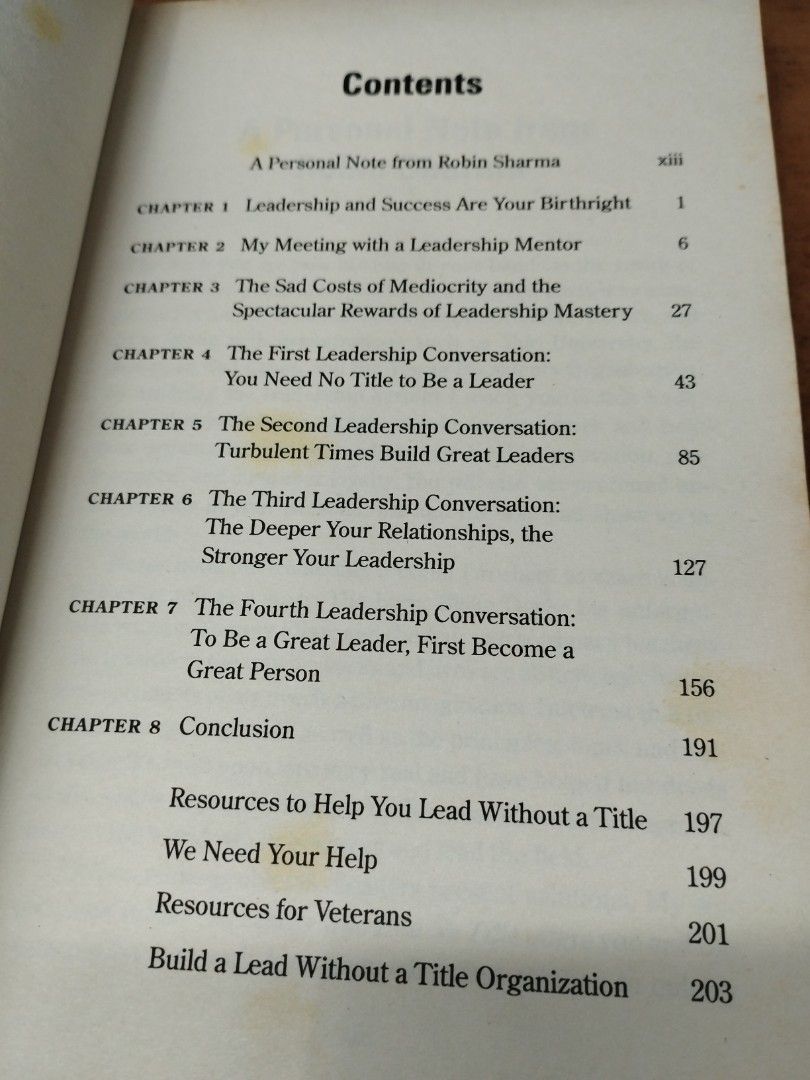 (ENG) The Leader Who Had No Title, Hobbies & Toys, Books & Magazines