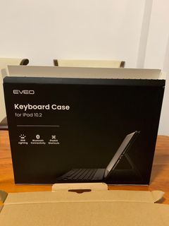 EVEO (Keyboard Case) for IPAD 10.2 ( Brand New)
