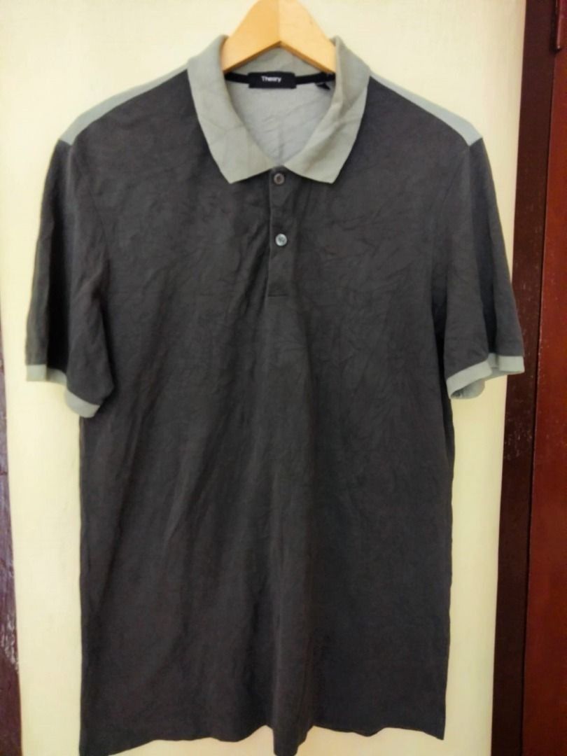 FLASH SALE HARI INI SAJA Kaos Polo merk THEORY Size L Made In
