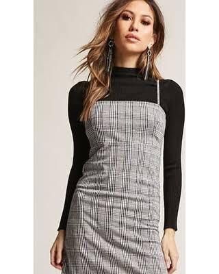 Plaid mini dress forever best sale 21