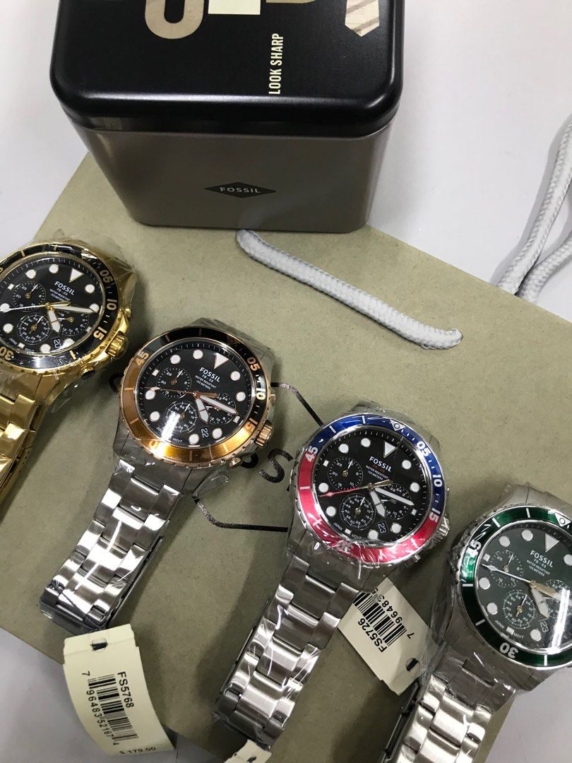 Fossil watch men jam tangan lelaki Men s Fashion Watches
