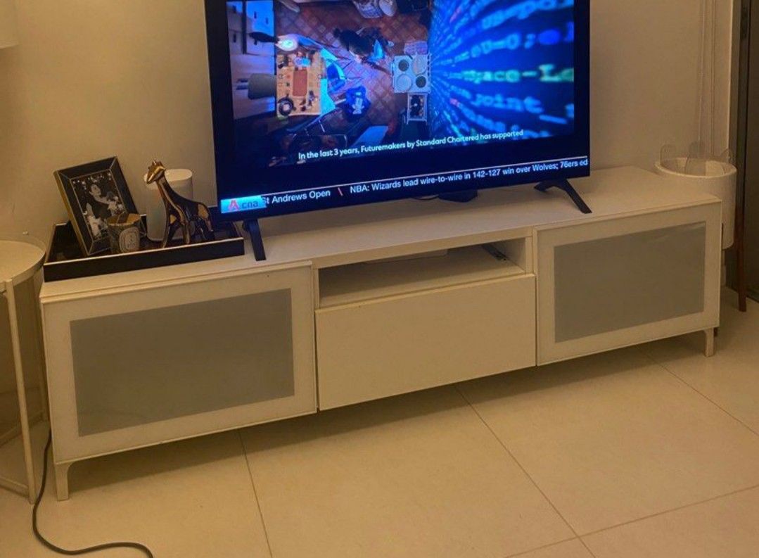 Free Delivery! Ikea TV console, Furniture & Home Living, Furniture, TV