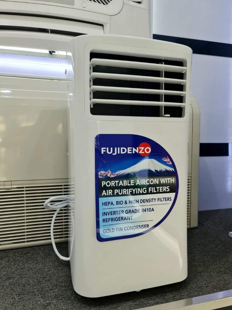 Fujidenzo portable Aircon Inverter Grade 30 energy saving, TV & Home