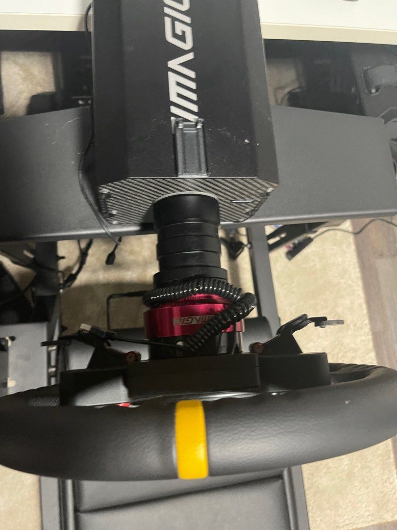 Full Sim Racing Setup (SIMAGIC + Fanatec Pedals + Project 86 Shifter ...