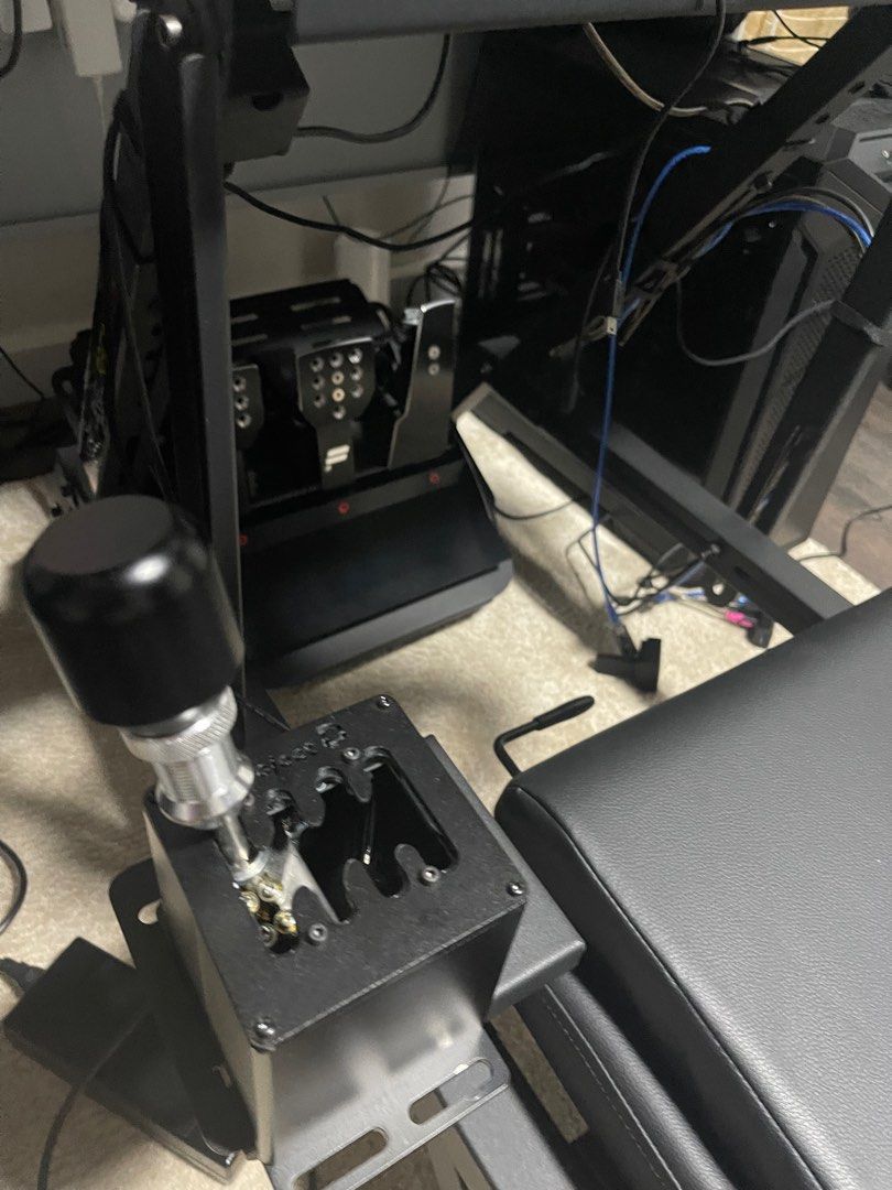 Full Sim Racing Setup (SIMAGIC + Fanatec Pedals + Project 86 Shifter ...