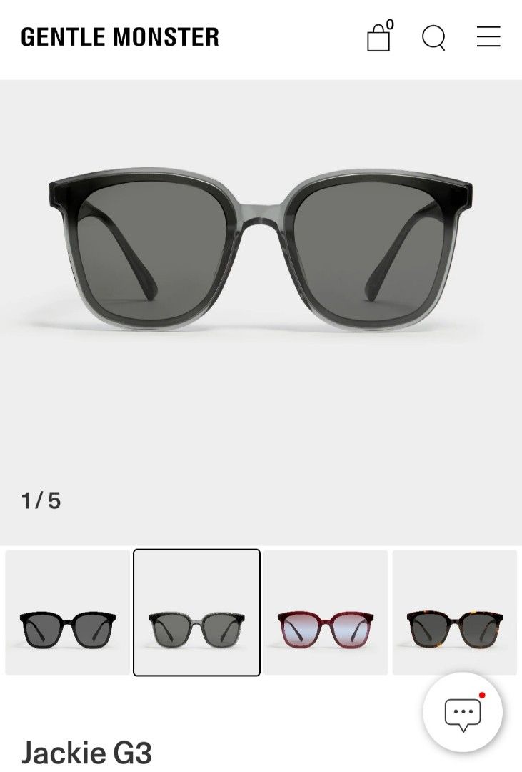 Gentle Monster Jackie G3 - brand new with authenticity card, Men's