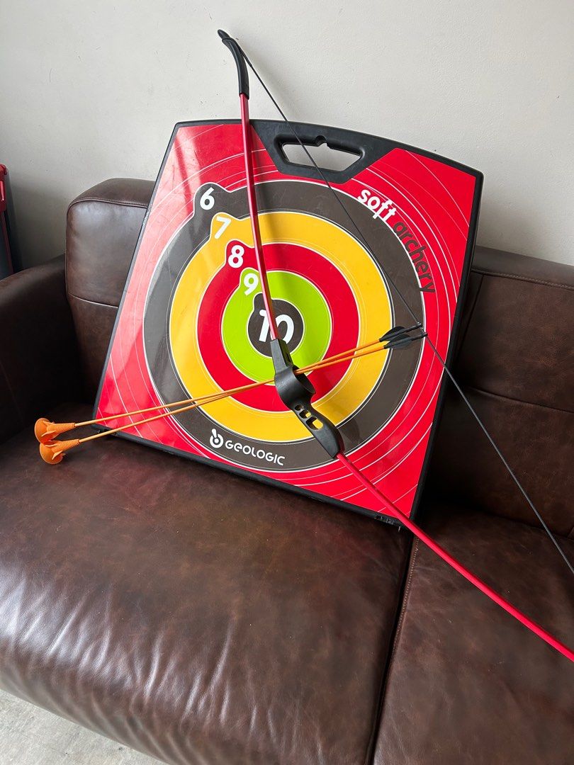 Geologic soft archery set, Hobbies & Toys, Toys & Games on Carousell
