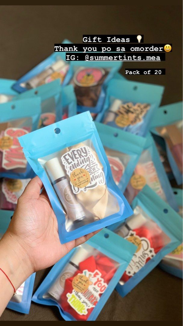 GIFT IDEAS FOR CHRISTMAS (Category: Makeup) located in Pateros City. Submitted by libertes (Listing ID 1202541892, Image 3). Description: Own brand Lip tint by summer tints by mea ✅ORGANIC LIPTINT FREE SHIPPING FOR 12 or more orders.