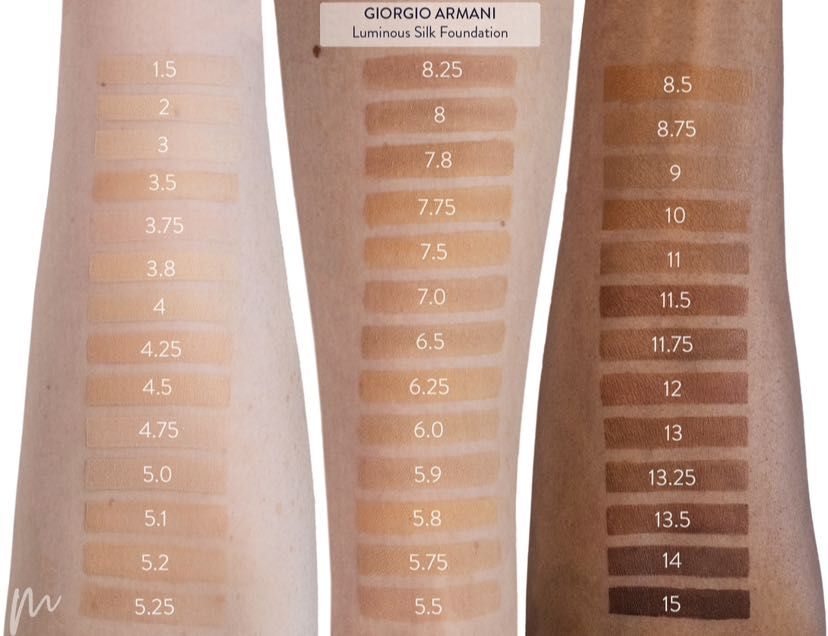 Sephora armani deals luminous silk foundation