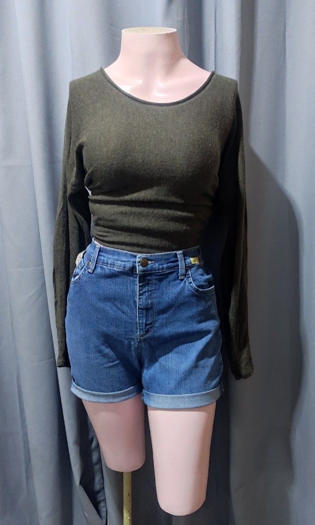 Gloria vanderbilt deals jean shorts